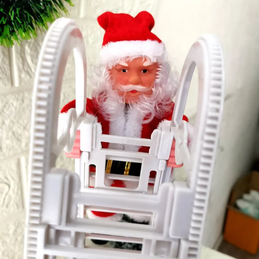 Christmas Pendant Santa Claus Hanging Doll Ladder Rope Climbing New Year Tree Decoration Decor |