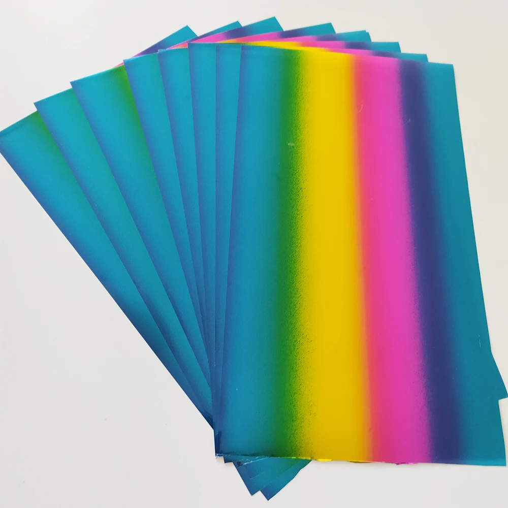 10 шт. Голографическая фольга для ламинатора 20 х30 см|Крафт-бумага| |