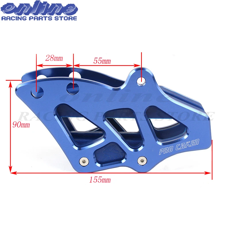 Защитная направляющая цепи для мотоцикла YZF250 YZF450 07 16 YZ125 YZ250 08 MX|chain guide guard|cnc chain