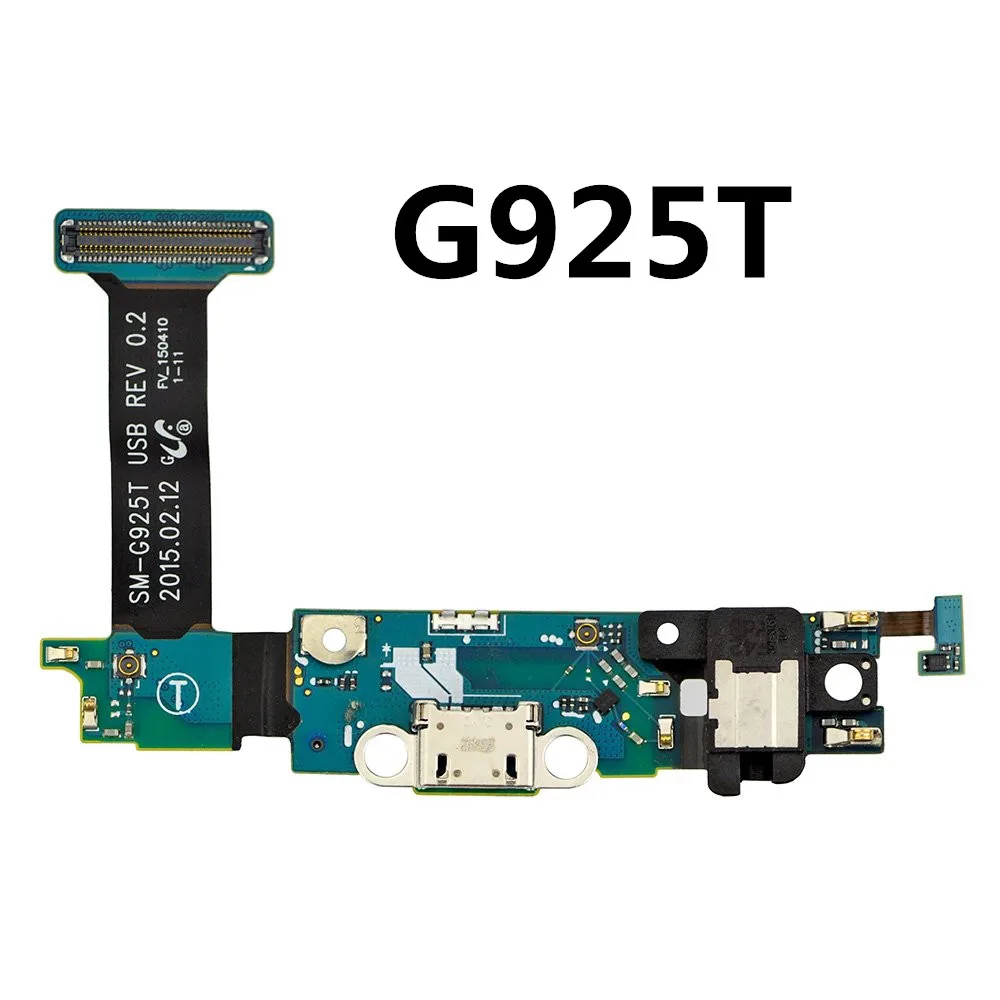 Оригинальный док разъем Micro USB для Samsung Galaxy S6 Edge G925T зарядный порт гибкий