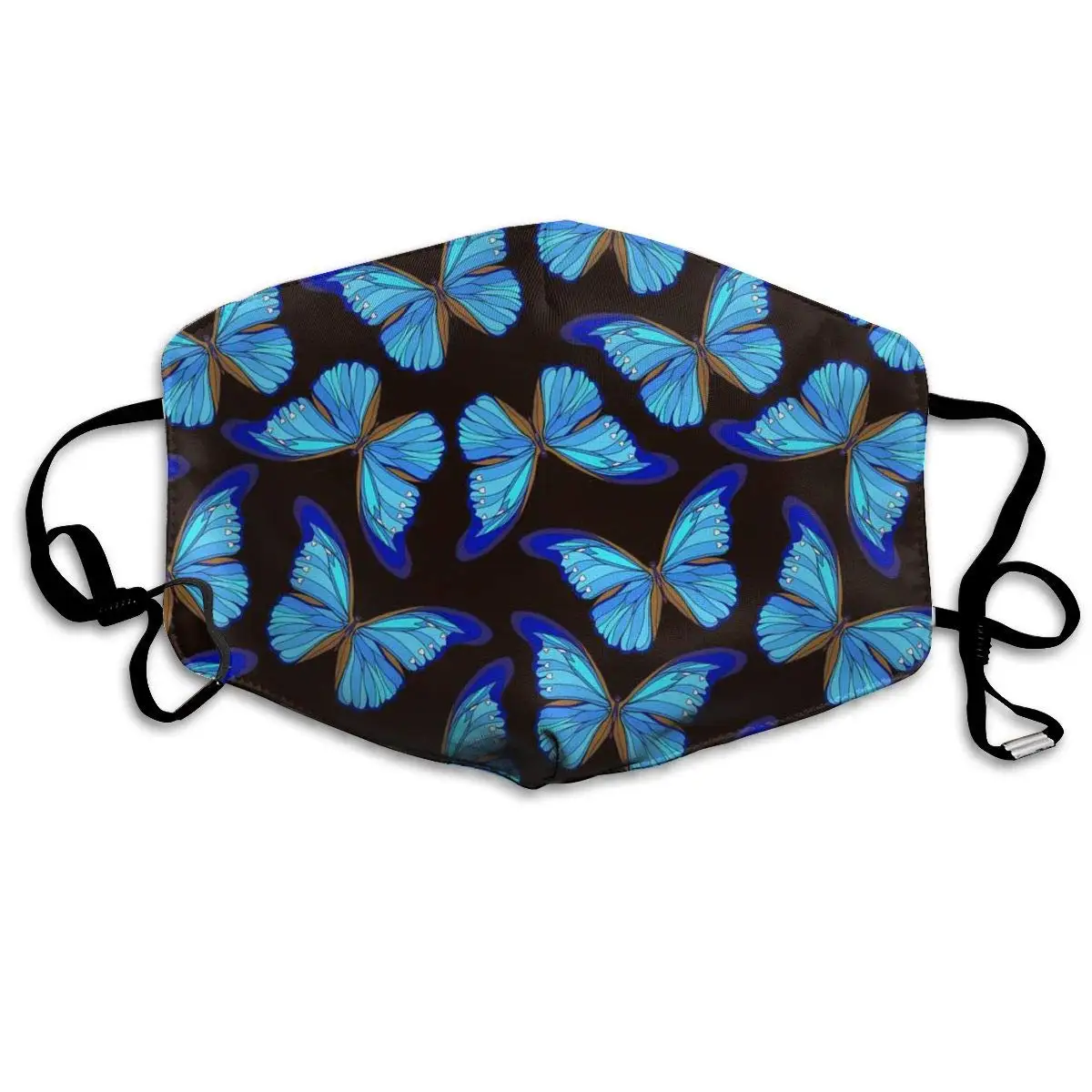 

Colorful Butterflies Fashion Washable Anti Dust Windproof Polyester Face Mask
