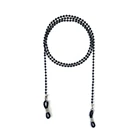 Новый стиль, черный акриловый шнурок с бусинами, цепочка для очков, цепочка для очков, держатель для маски, цепочка-шнурок с защитой от потери