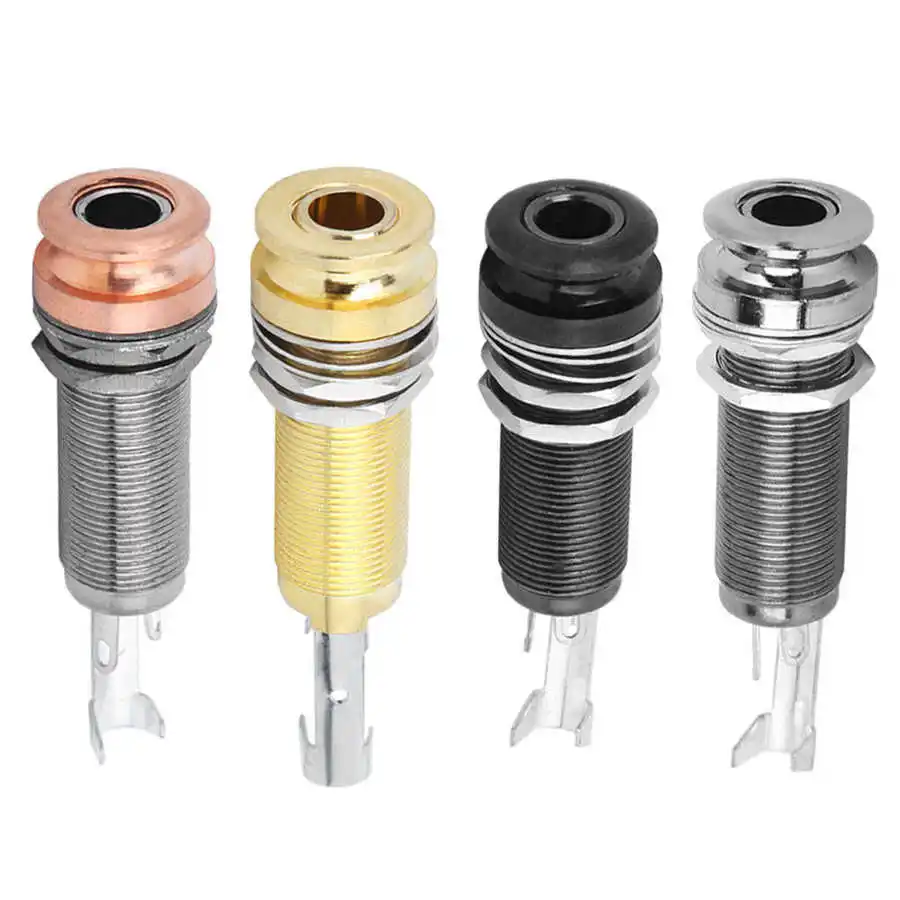 Электрический гитарный концевой штыревой разъем штырь с ремешком функция