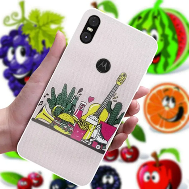 Фото Мягкий силиконовый чехол Lemon 3 из ТПУ для Motorola Moto C E4 E5 E6 G5 G5S G6 Z Z2 Play Plus №3