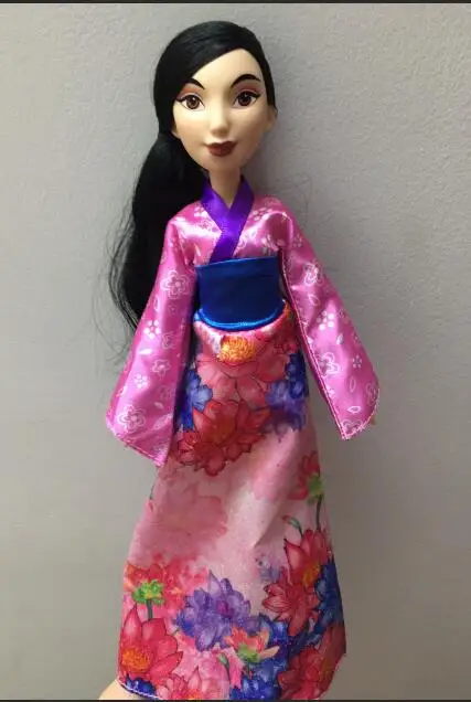 mulan Кукла Рапунцель Белоснежка Ариэль Белль Рапунцель Игрушки для девочек Brinquedos игрушки bjd куклы для детей - Цвет: mulan
