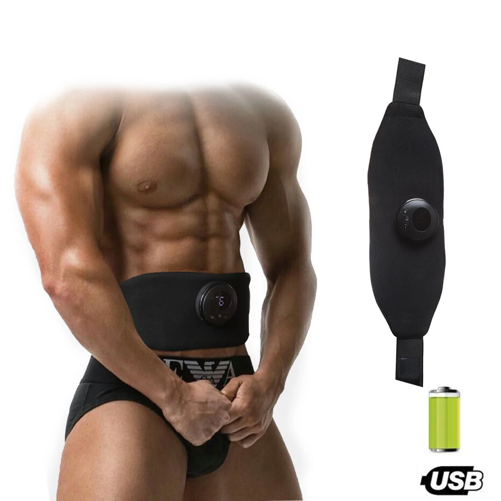 Женский ремень для поддержки талии Электростимуляция мышц массажер похудения и