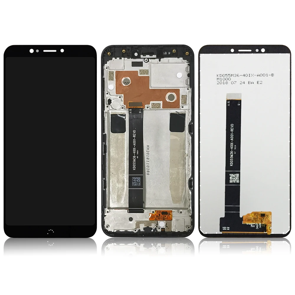 5.45&quot LCD For BQ Aquaris C Display Touch Screen Digitizer Assembly Replacement Parts Sensor with Frame | Мобильные телефоны и
