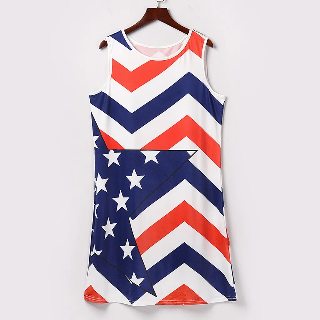 Женское винтажное платье в полоску с круглым вырезом без рукавов | Женская одежда