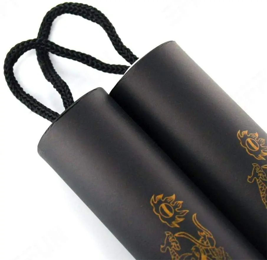 Nunchucks губка для занятий боевыми искусствами обучающая веревка из пластика Nunchakus
