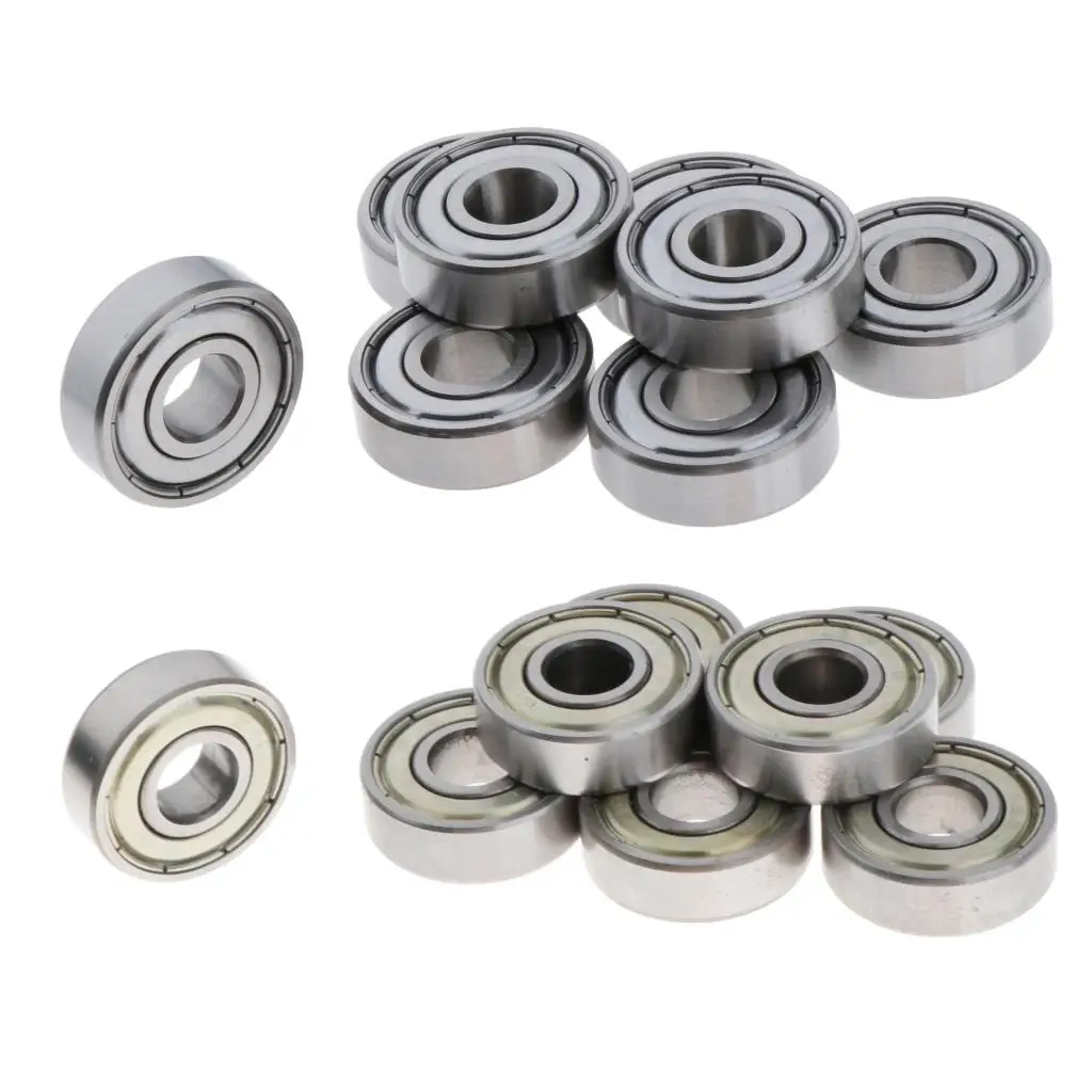 

8x 608-2RS Ball Bearings Skateboard Longboard Bearing Precision ABEC-7 for Inline & Roller Skate Scooter