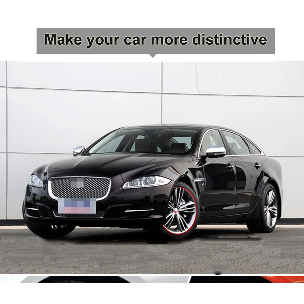 Протекторы для автомобильных колес 8 м 10 цветов декоративная полоска в рулоне