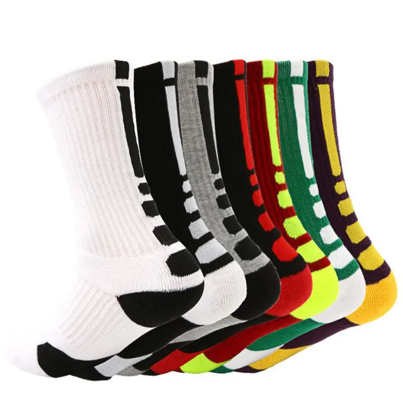 

Anti-Slip Breathable Men Summer Running Cotton and Rubber Socks Football Socks High Quality Men Women Cycling Socks