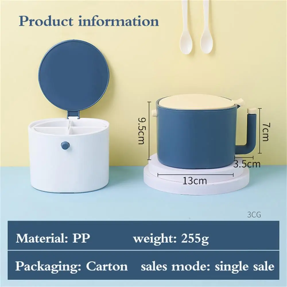 

Spice Box Combination Set Multi-Grid Kitchen Household Sugar And Salt Msg Seasoning Jar