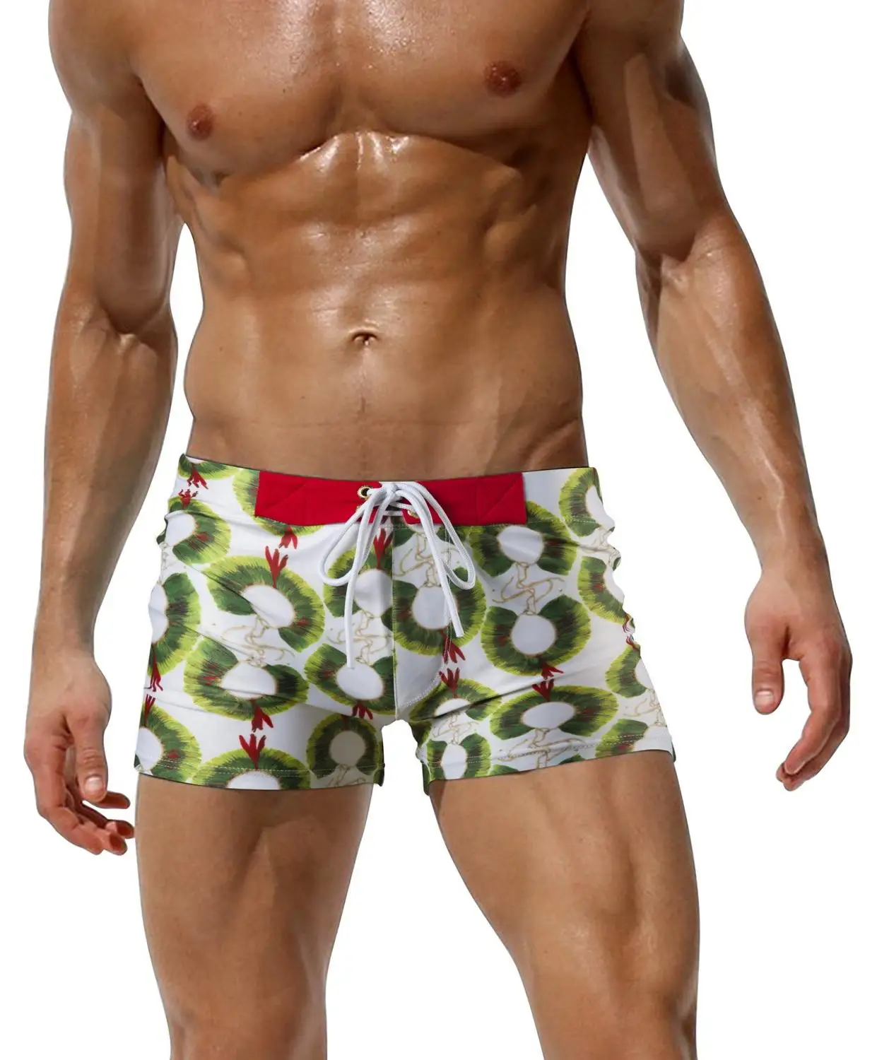 Новый Жираф киви 6 шаблон печати мужской купальник бикини боксеры пляжные шорты