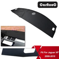 sunshade mat car dashmat dashboard leather protective pad cover dash for jaguar xf 2008 2015 left driving