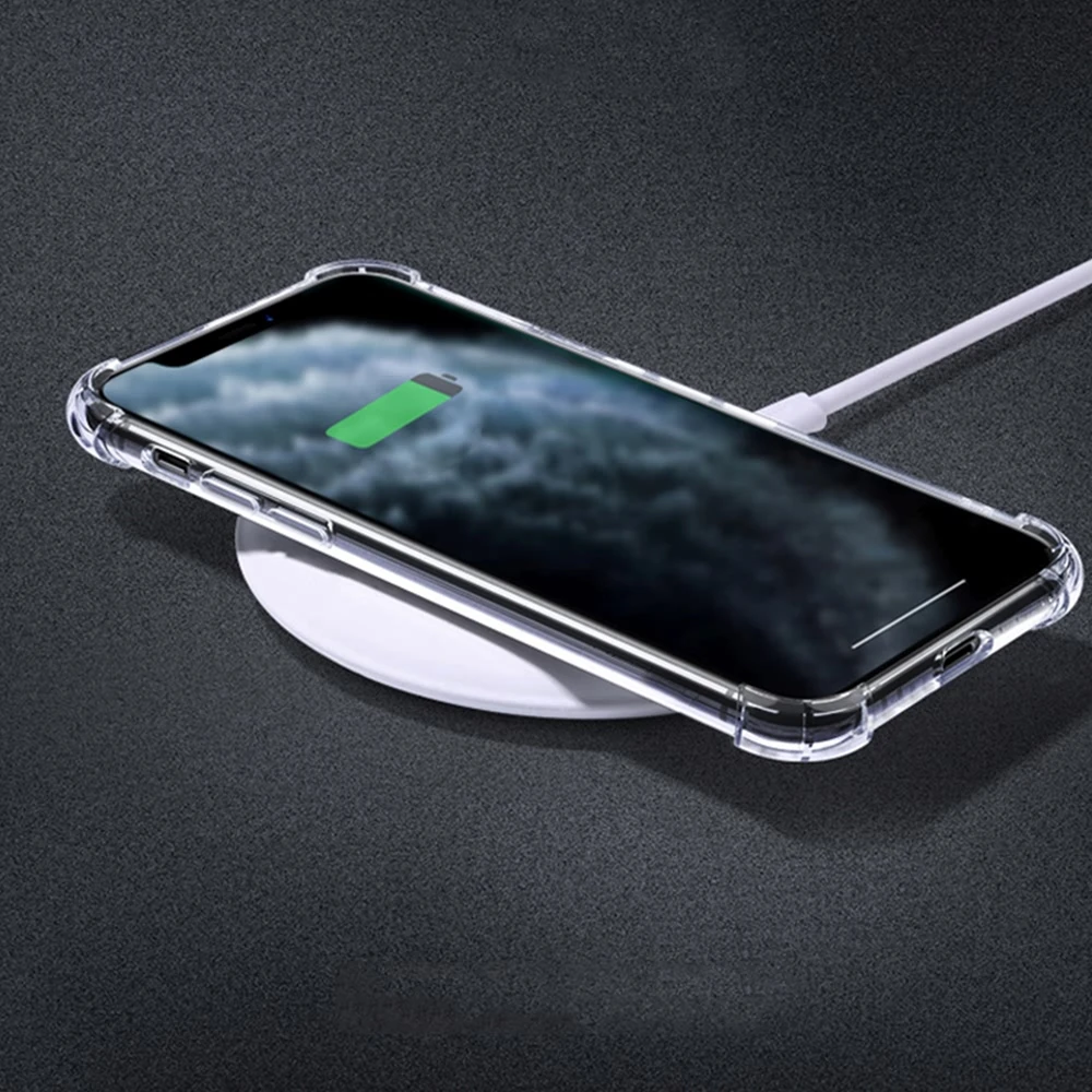 Мягкий прозрачный противоударный чехол для iPhone 11 Pro Max Xr X Xs 8 7 6 6s Plus ТПУ | Мобильные