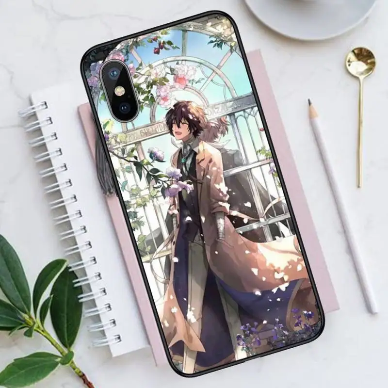 

Japan anime bungou stray dogs Phone Case for iPhone 11 12 mini pro XS MAX 8 7 6 6S Plus X 5S SE 2020 XR Luxury brand shell funda