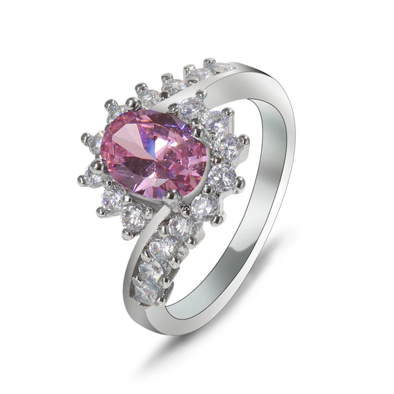 Женское кольцо из серебра 925 пробы с сапфиром рубином и изумрудом | Украшения