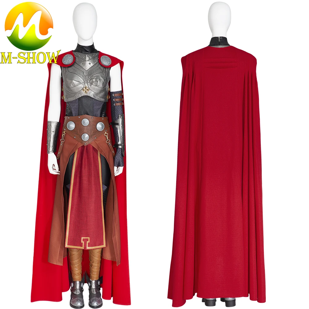 

Superhero Lady Thor Cosplay Costume Jane Foster Outfits Women Armor Suit for Halloween Carnival Party Any Size