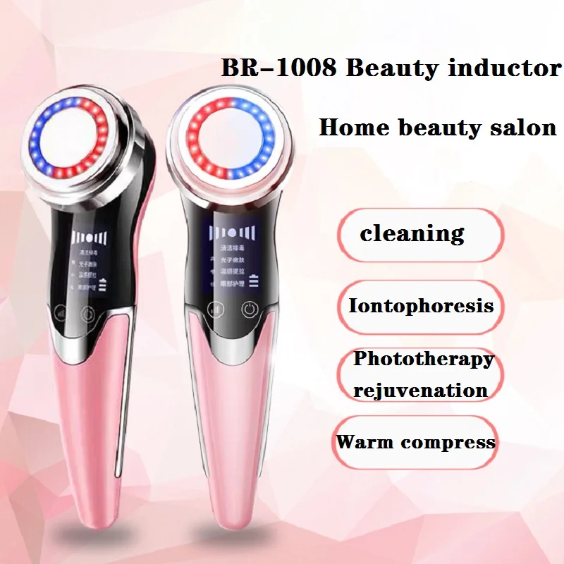 

EMS Microcurrent Facial Neck Massager Face LED Photon Therapy Skin Rejuvenation Device Lifting Massager Skin Beauty Care Tool