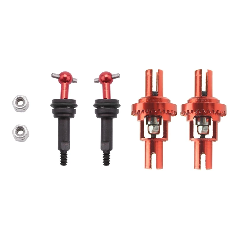 

2Pcs Alloy Universal Drive Joint For Wltoys 1/28 RC Car K969 K989 With 2Pcs For K989-26 K969-29 Metal Ball Differential