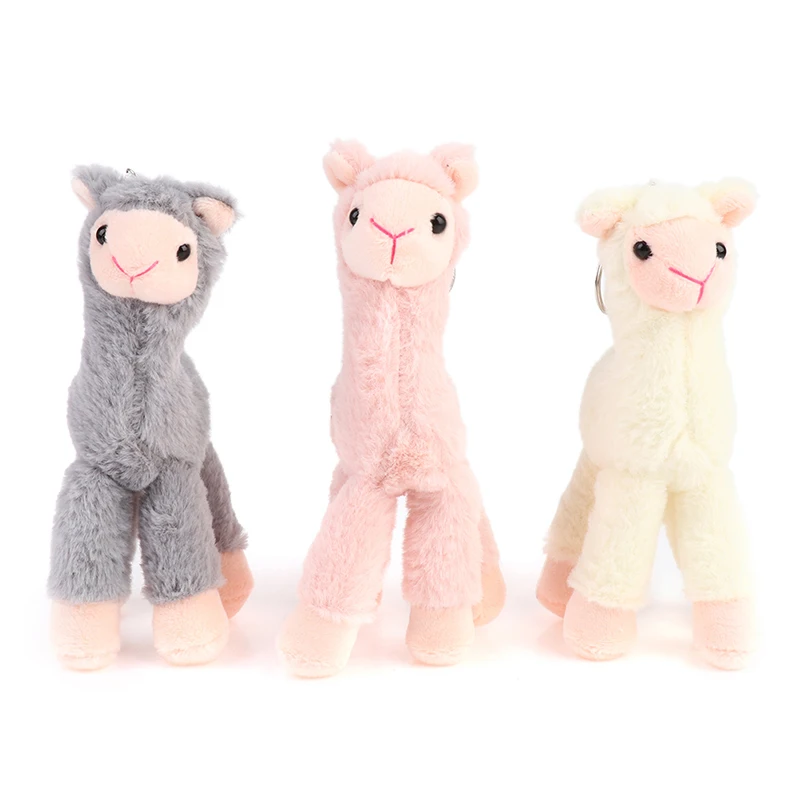 

1PC Cute18cm Alpaca Stuffed Plush Dolls Toys Pendant Gift Decor Accessories Stuffed Toy