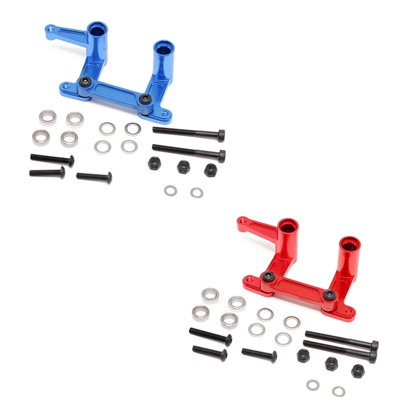 

Aluminum Steering Assembly Bellcranks Drag Link 3743 for Traxxas 2WD Slash Rustler Bandit 1/10 RC Car Upgrade Parts