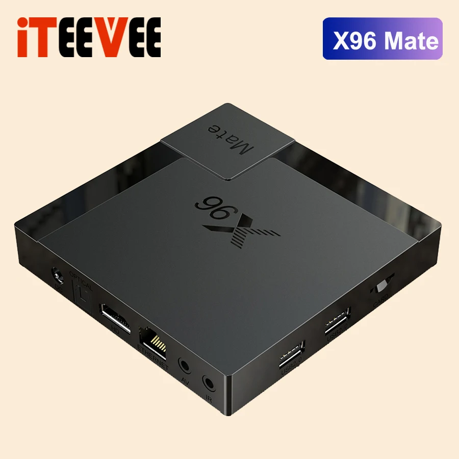 Приставка Смарт ТВ X96 Mate Android 10 0 32/64 ГБ 4K 1080p|ТВ-приставки и медиаплееры| |