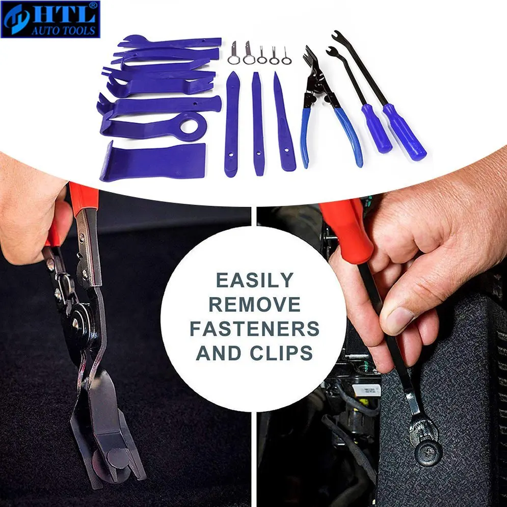 19 шт./пакет автомобильные инструменты для демонтажа DVD ремонта стерео аппаратуры