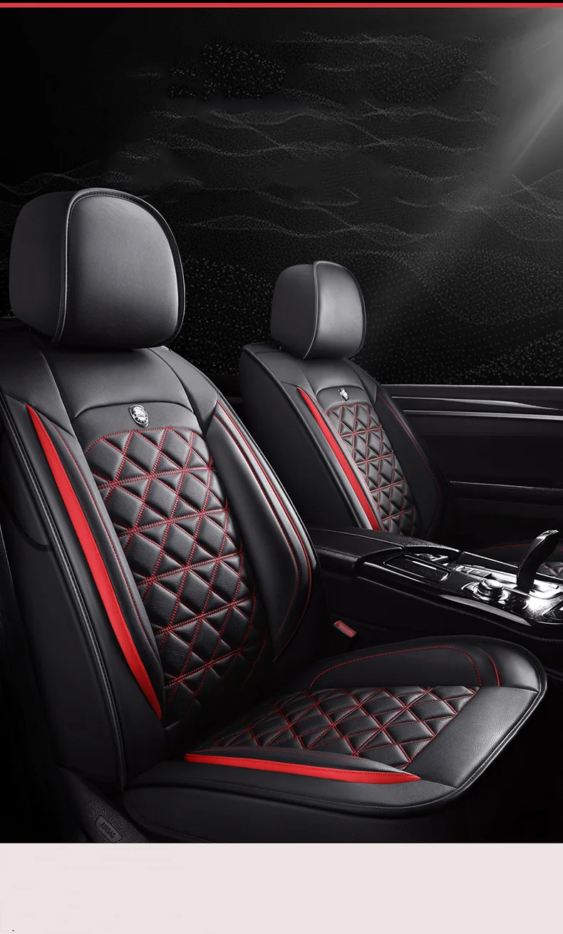 Leather Car seat cover for CHRYSLER 200 300 grand voyager Pacifica PT Cruiser Sebring Town and Country Rolls-Royce Ghost cushion