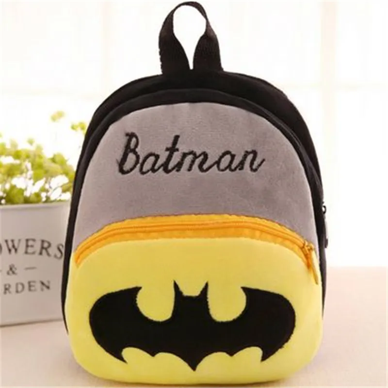 bat Милый детский плюшевый рюкзак с героями мультфильмов, мини-сумка, детский подарок, Студенческая сумка для мальчиков и девочек, милый кошелек, рождественский подарок - Цвет: bat