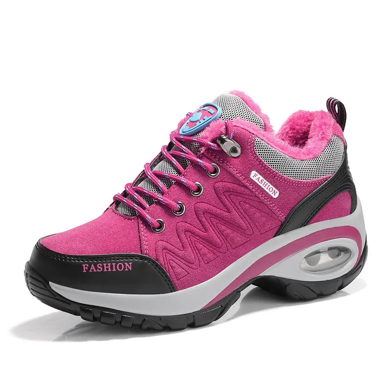 Women's work shoes in autumn and winter outdoor antiskid wear-resistant travel casual air cushion cotton | Обувь