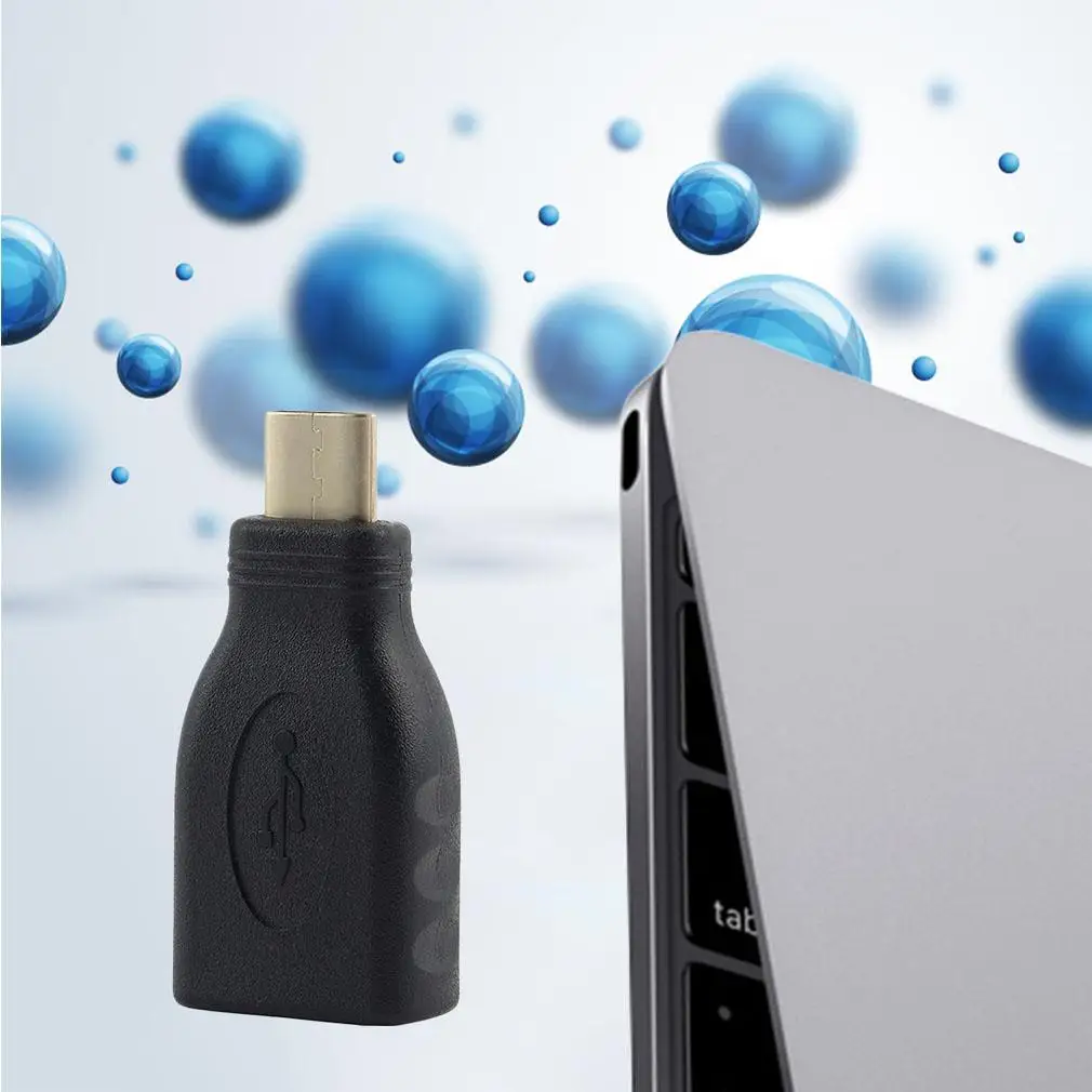 Горячий USB 3 1 C штекер 0 A Женский адаптер конвертер usb type черный Лот ZT|Адаптеры AC/DC| |