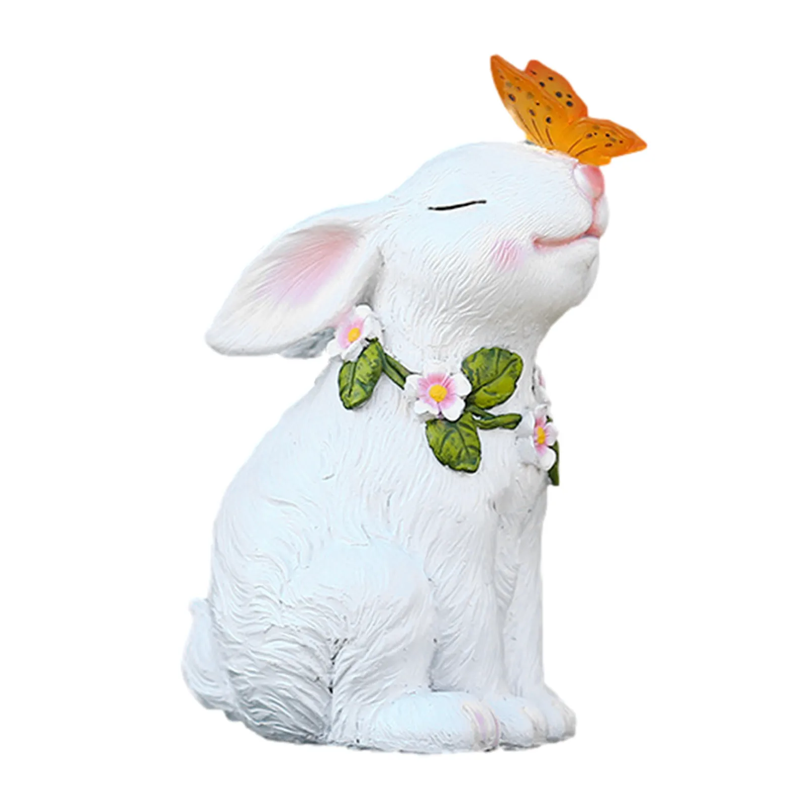 

Solar Outdoor Rabbit Light Waterproof Solar Power LED Lawn Lamp Rabbit Resin Statue Rabbit Decor Garden Halloween Craft