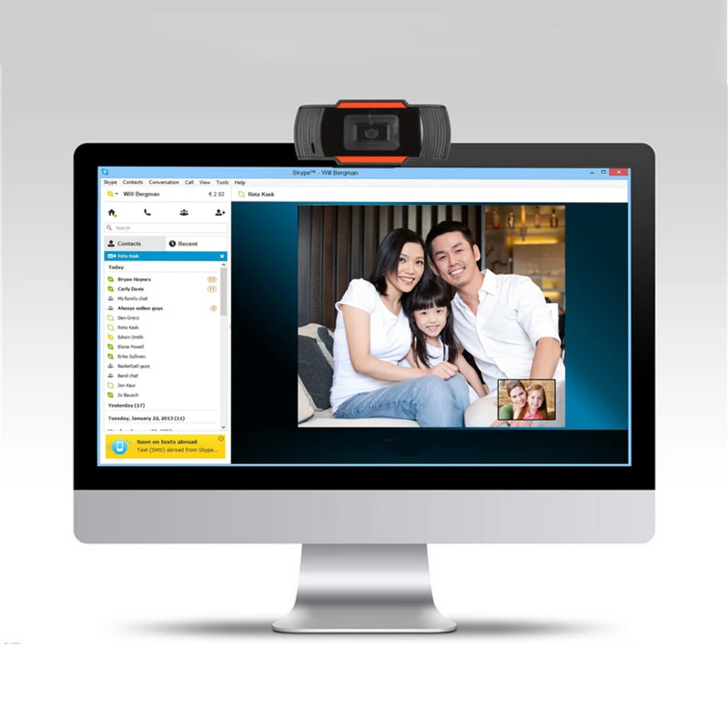 Веб камера 2020 USB2.0 для компьютера сетевая 720P с бесплатным накопителем USB Hd