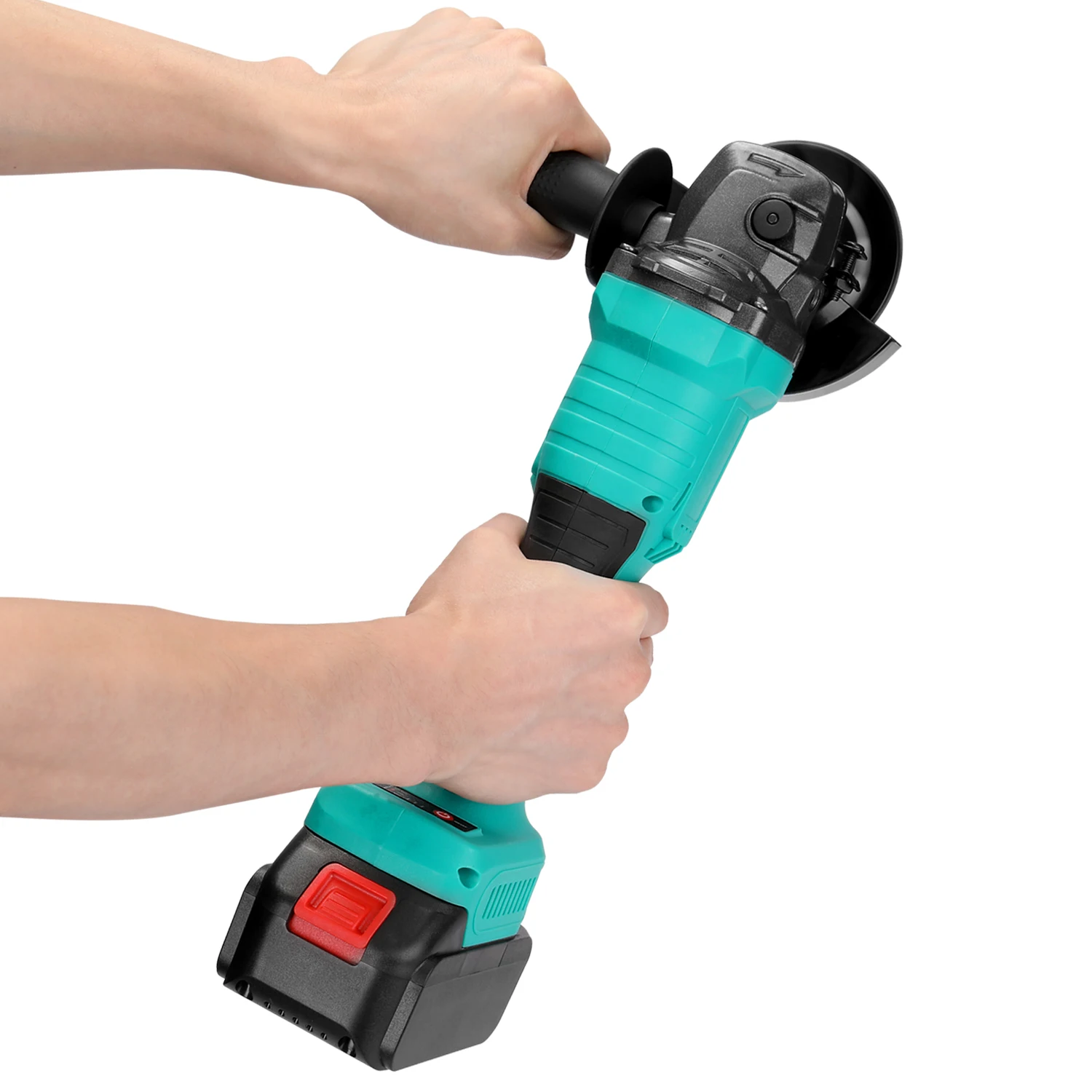 

Cordless Angle Grinder 18V Lithium-Ion 1300mAh Battery Machine Cutting Electric Angle Grinder Power Tool 125mm Grinding Tools