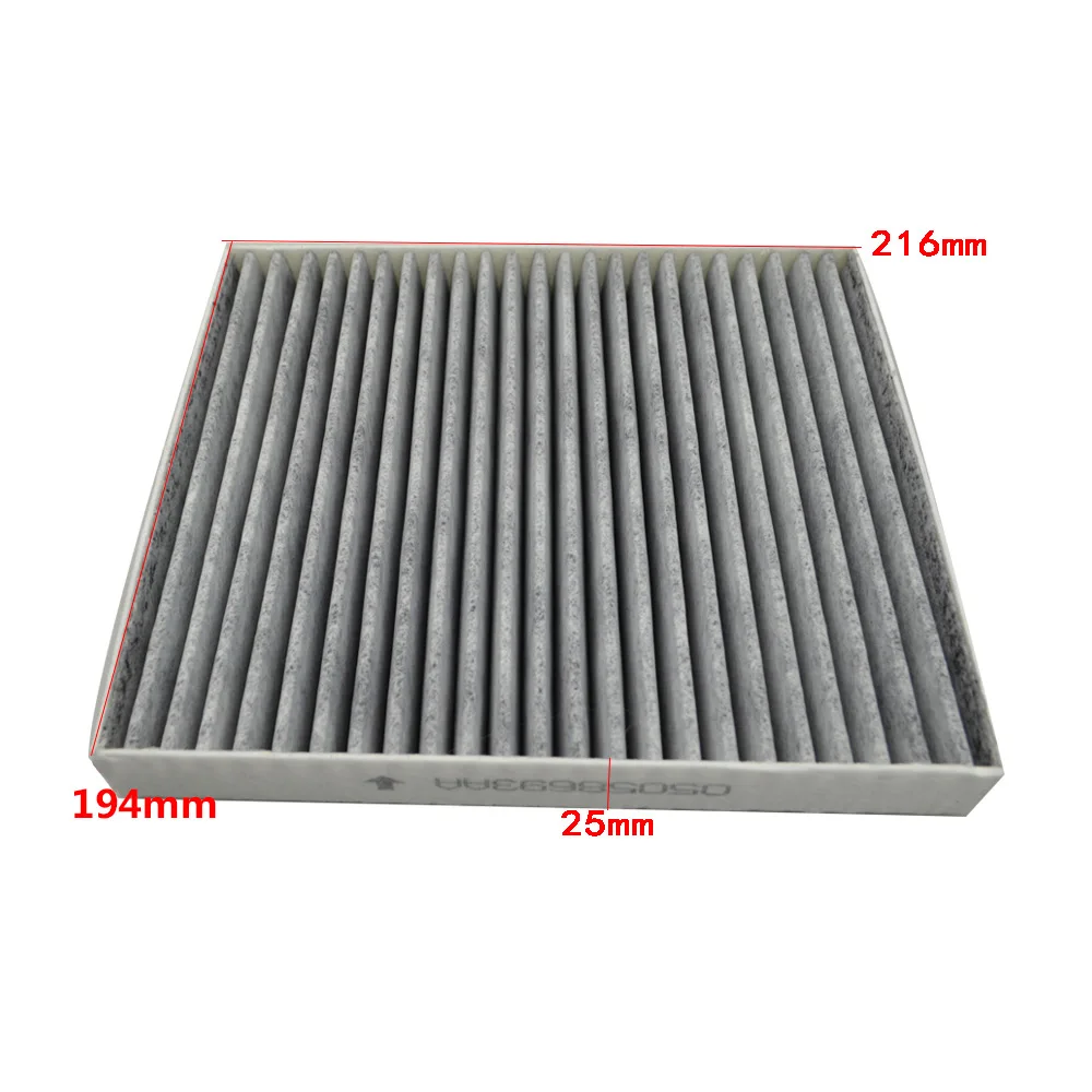 FLYPIG автомобильный углеродный воздушный фильтр кабины для джипа компаса/Chrysler