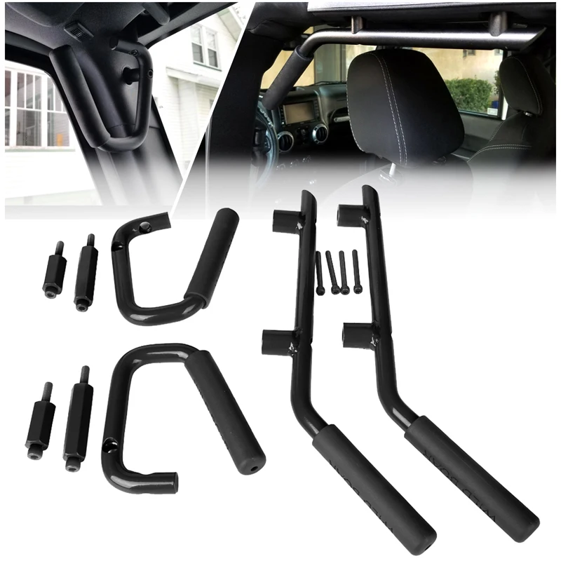 Красное черное розовое жесткое крепление передние захватные ручки и заднее