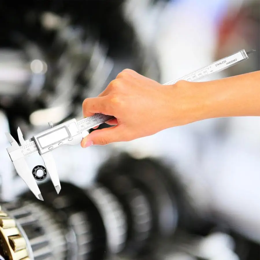 

Vernier Caliper 0-300mm High Digital Vernier Caliper Stainless Steel Micrometer Ruler