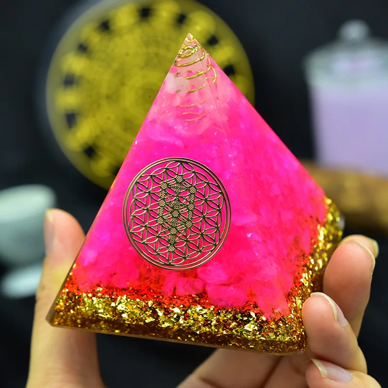 Аметист перидот оргонит форма в виде пирамиды аметист исцеление кристалл