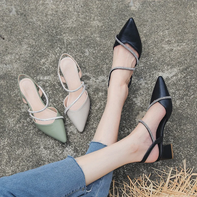 

Summer Shoes For Women 2021 Fashion High-Heeled Sandals Casual Women's Open Toe Shoes On Heels Sandalias De Las Mujeres Femme