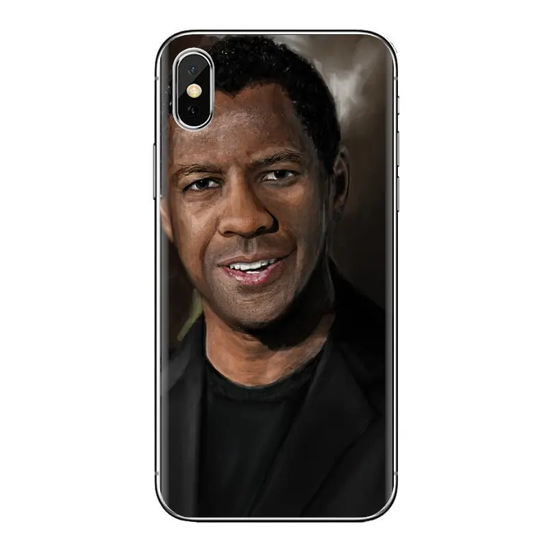 For Xiaomi Redmi 4 3 3S Pro Mi3 Mi4 Mi4i Mi4C Mi5 Mi5S Mi Max Note 2 Transparent Soft Cases Covers Denzel Washington |
