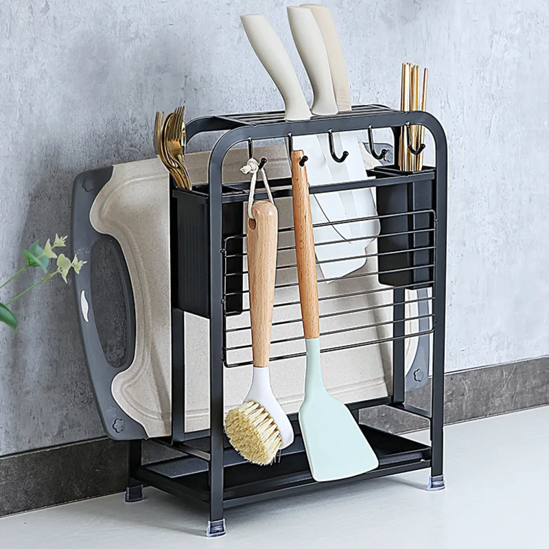 

1 Pcs Kitchen Accessories Organizer Tool Holder Storage Shelf Vegetable Stick Board Chopsticks Cage RackMultifunctional Drain