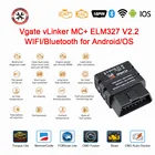 Автомобильный диагностический сканер Vgate vLinker MC + ELM327 V2.2 WIFI Forscan ELM 327 для автомобиля OBD2 Bluetooth 4,0, инструмент для AndroidIOS