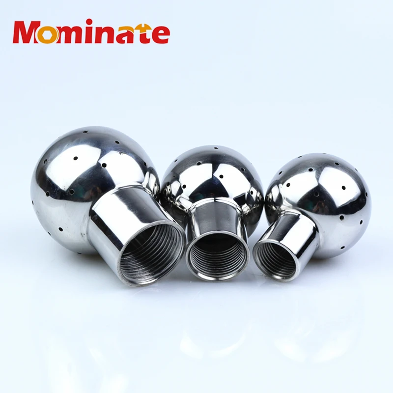 Шарик DN15 для чистки распылением с резьбой из нержавеющей стали SS304 шарик