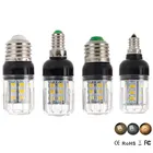 Светодиодная лампа E27 E14 E12 E26 5730SMD 110 В 220 В постоянного тока 12 В 24 в 27 светодисветодиодный s 7 Вт, светодиодсветодиодный лампа-кукуруза, Рождественская люстра, свеча, освещение