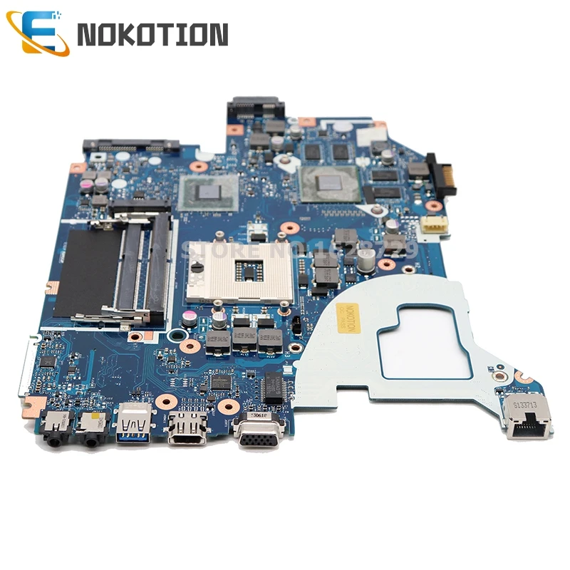 NOKOTION материнская плата для ноутбука acer aspire V3-571 V3-571G E1-571G DDR3 NBRZP11001 LA-7912P GT640M графика
