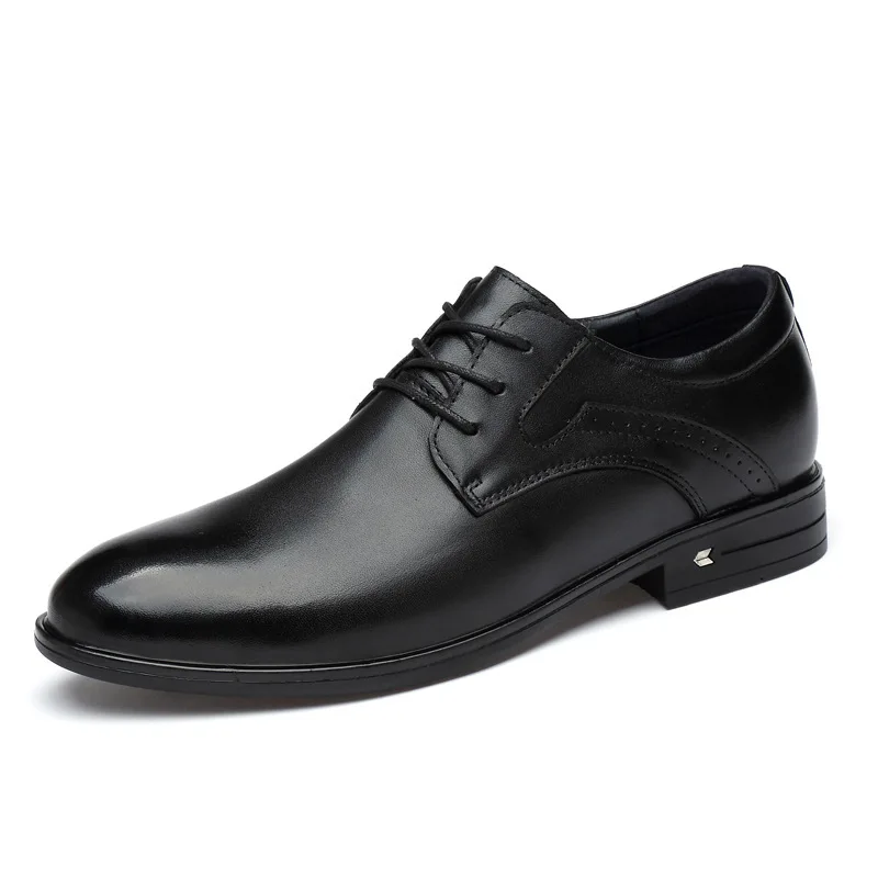 Деловой костюм Мужская обувь из воловьей кожи Новая летняя кожаная для отдыха |