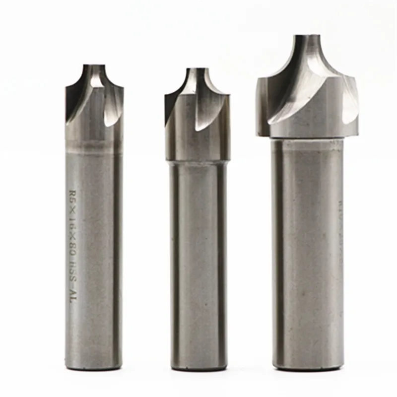 Концевая Фреза HSS 1 шт. 2/4 фреза с вогнутым радиусом (R1/R2/R4/R5/R6/R8/R10/R12) | Инструменты