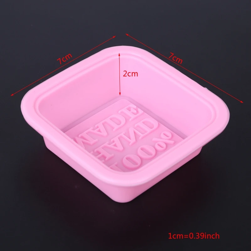 

Hot Silicone Ice Cube Candy Chocolate Cake Cookie Cupcake Molds Soap Mould DIY